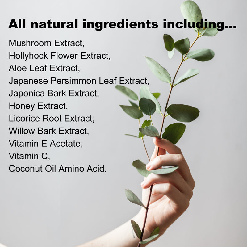 a list of all natural ingredients for our magical resin remover including aloe leaf