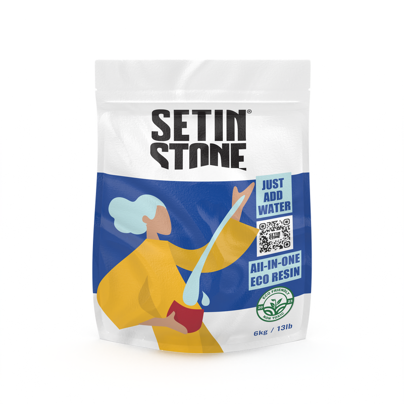 SETINSTONE Eco Casting Resin Water Based and Non Toxic