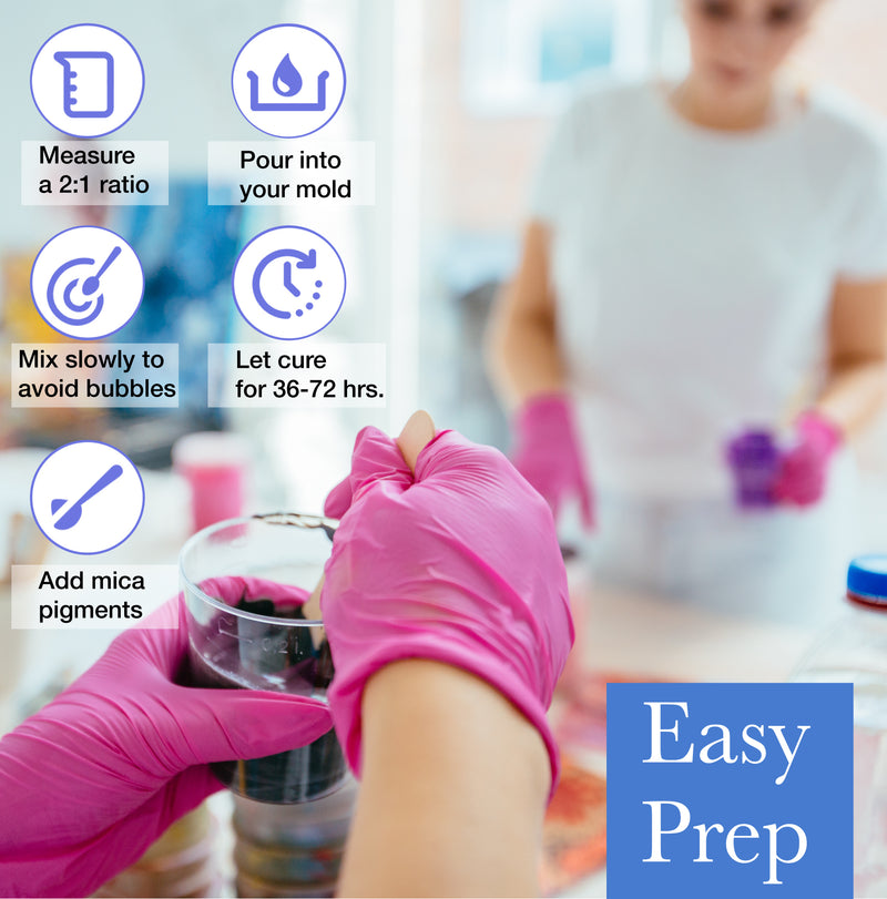 Masterclass Epoxy Resin Kit up to 4" Extra Deep Pour | 2:1 ratio | 1.5 Gallon