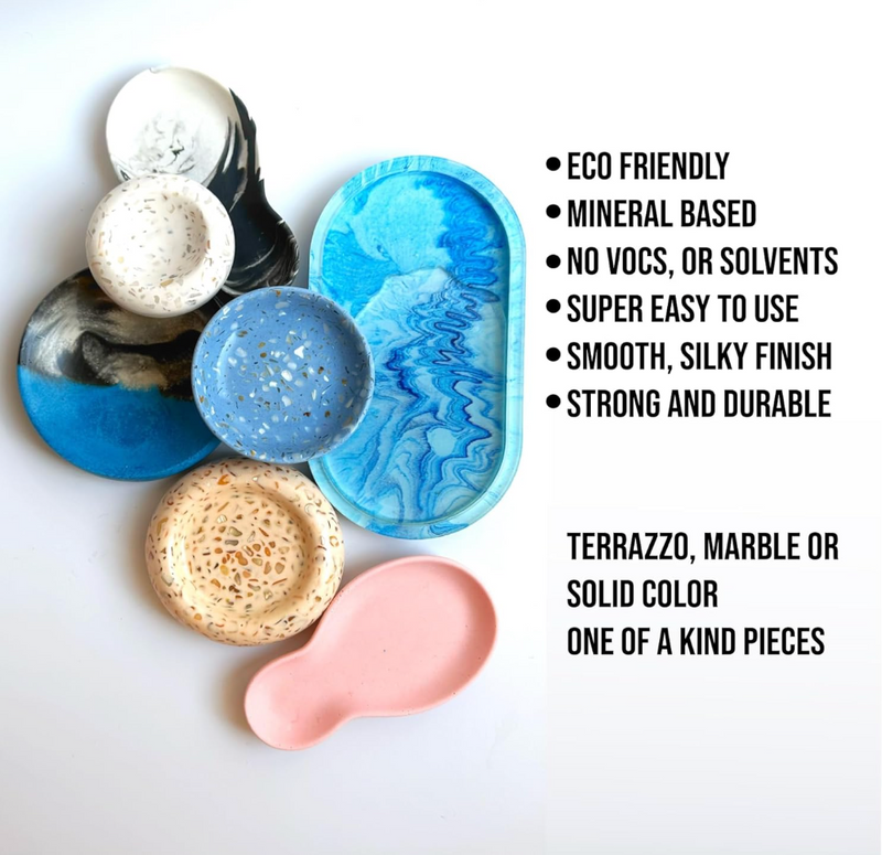 Eco Stone Casting Resin Kit – Non-Toxic Plaster of Paris Alternative 3kg