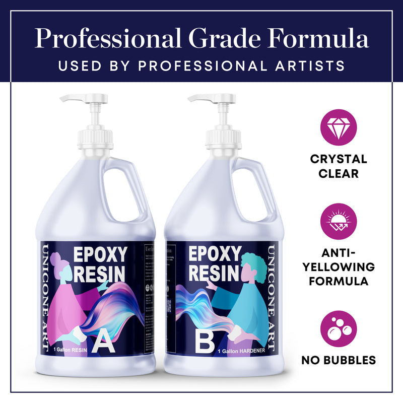 New Formula Crystal Clear Epoxy Resin, High Quality New Formula Crystal  Clear Epoxy Resin on