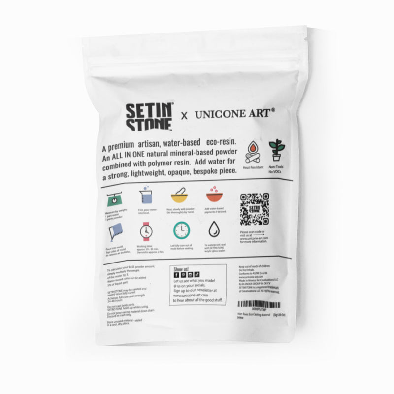 SETINSTONE Eco Casting Material | Just Add Water