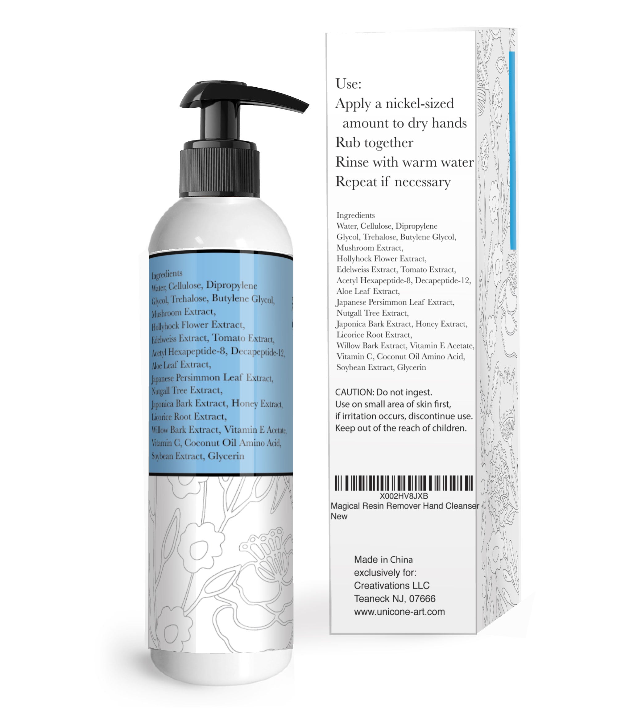 Magical Resin Remover All Natural Hand Cleanser for Artists